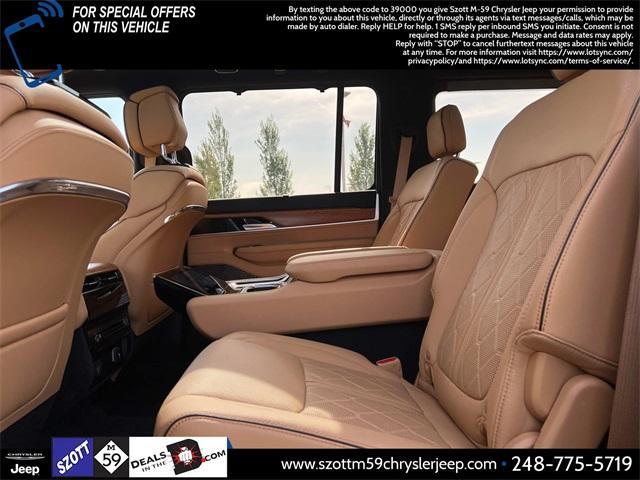 used 2023 Jeep Grand Wagoneer car, priced at $82,757