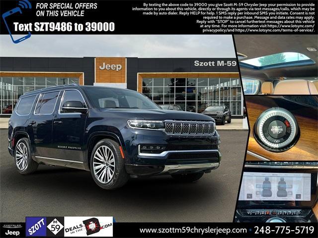 used 2023 Jeep Grand Wagoneer car, priced at $79,980