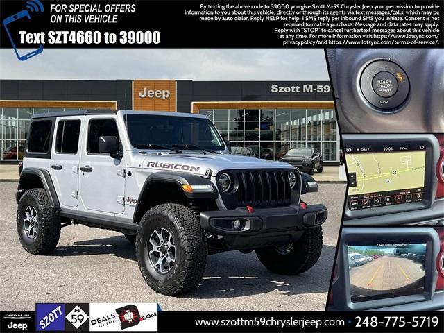 used 2022 Jeep Wrangler Unlimited car, priced at $49,500