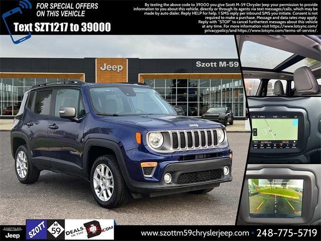 used 2021 Jeep Renegade car, priced at $20,997