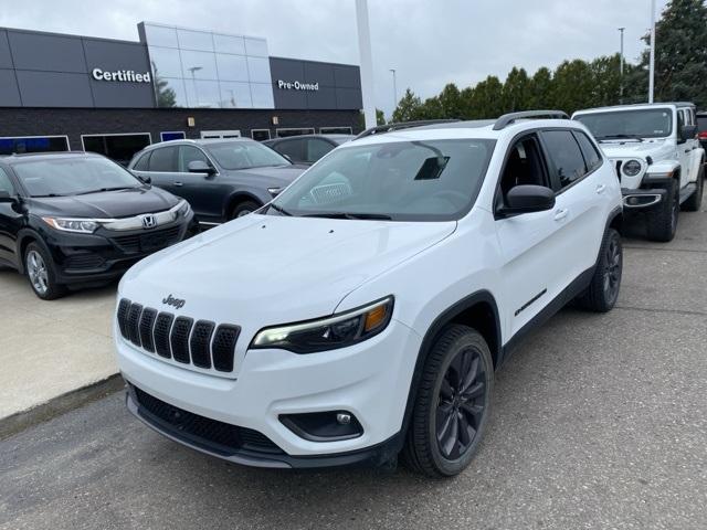 used 2021 Jeep Cherokee car, priced at $25,586
