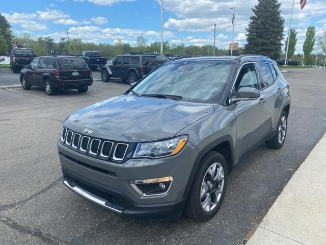 used 2021 Jeep Compass car, priced at $21,804