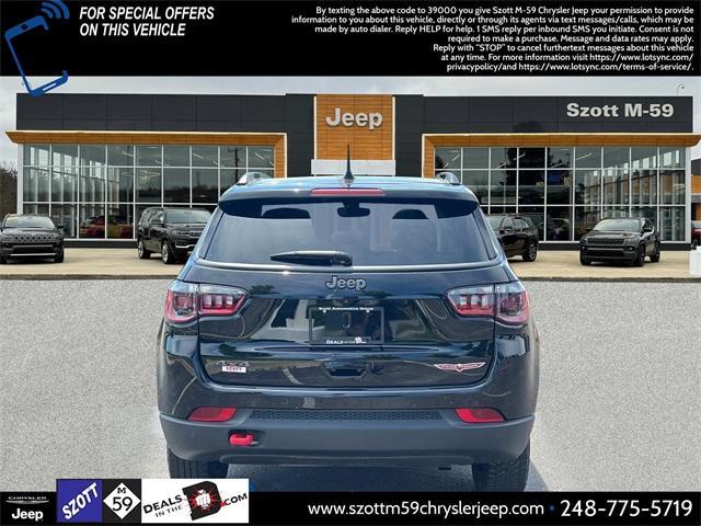 used 2021 Jeep Compass car, priced at $24,046