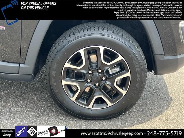 used 2021 Jeep Compass car, priced at $24,046