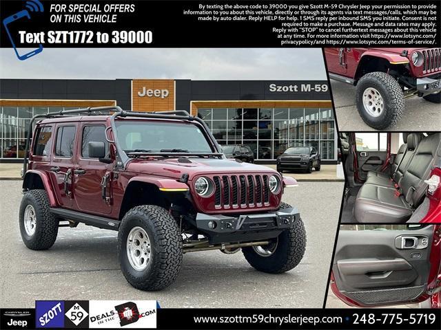 used 2021 Jeep Wrangler Unlimited car, priced at $44,000