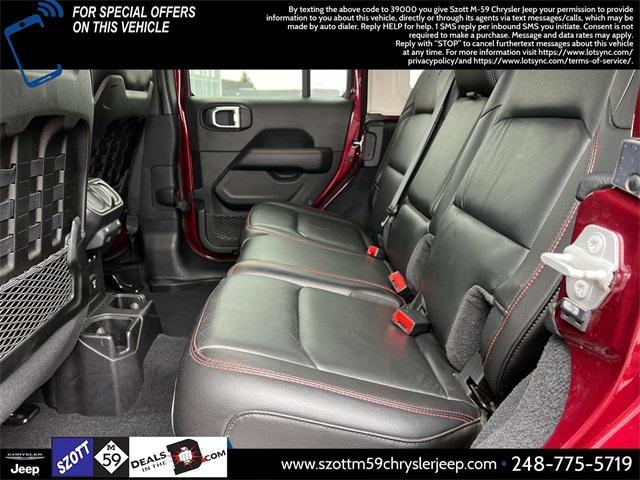 used 2021 Jeep Wrangler Unlimited car, priced at $42,516