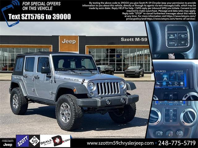 used 2016 Jeep Wrangler Unlimited car, priced at $26,299