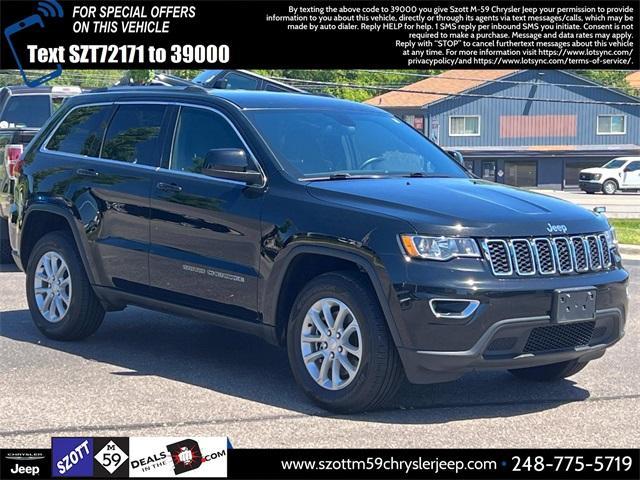 used 2021 Jeep Grand Cherokee car, priced at $24,096