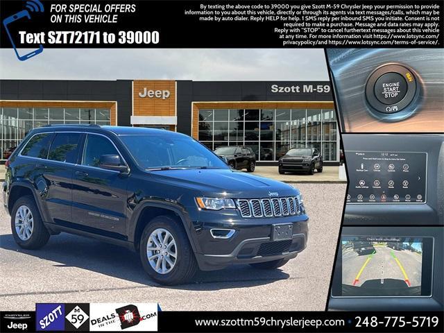 used 2021 Jeep Grand Cherokee car, priced at $23,007