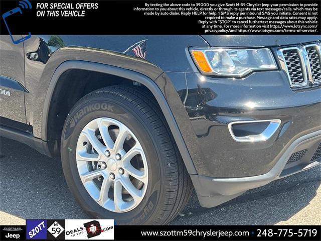 used 2021 Jeep Grand Cherokee car, priced at $23,357