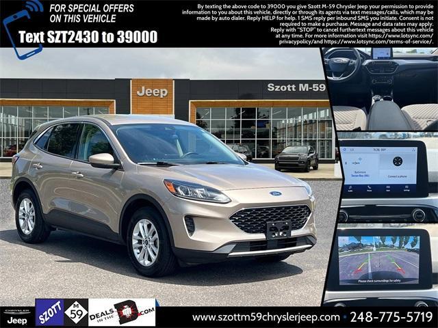 used 2020 Ford Escape car, priced at $18,826
