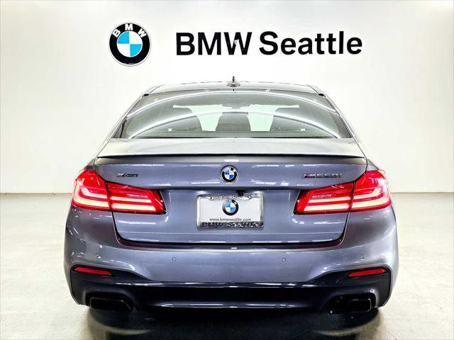 used 2018 BMW M550 car, priced at $31,888