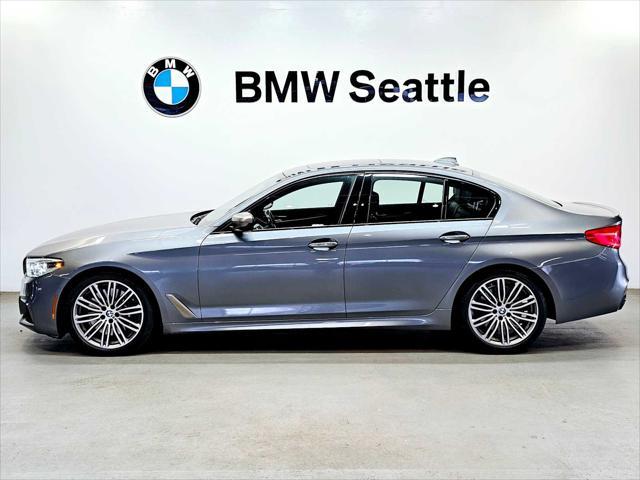 used 2018 BMW M550 car, priced at $31,888