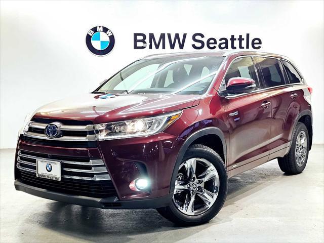 used 2019 Toyota Highlander Hybrid car, priced at $34,999