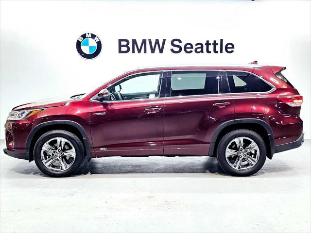 used 2019 Toyota Highlander Hybrid car, priced at $34,999