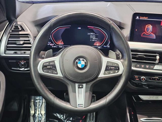 used 2022 BMW X3 car, priced at $37,999