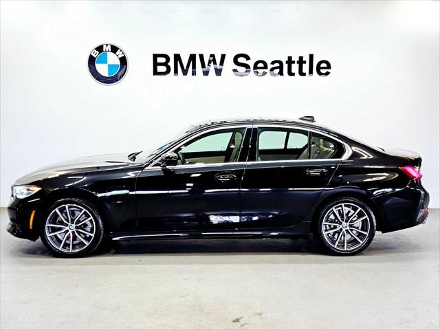 used 2021 BMW 330e car, priced at $31,999