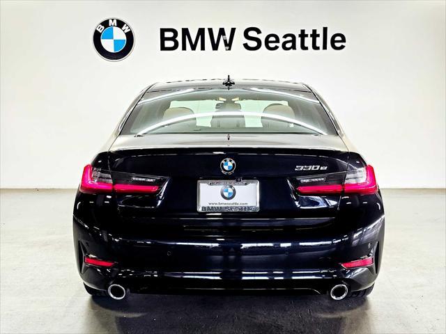 used 2021 BMW 330e car, priced at $31,999