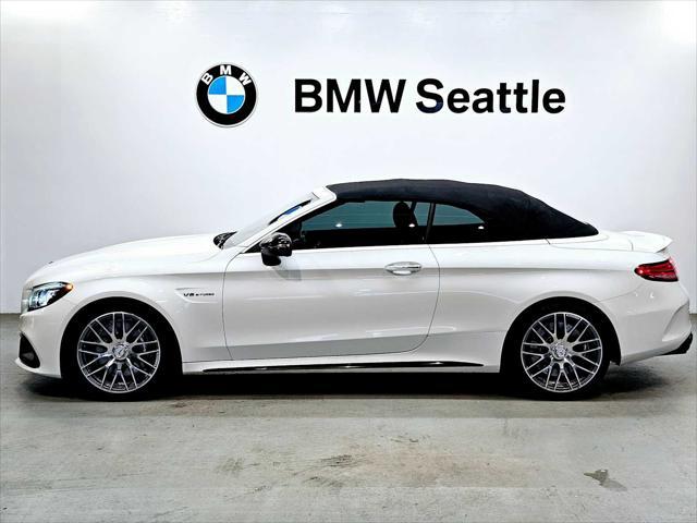 used 2020 Mercedes-Benz AMG C 63 car, priced at $56,999