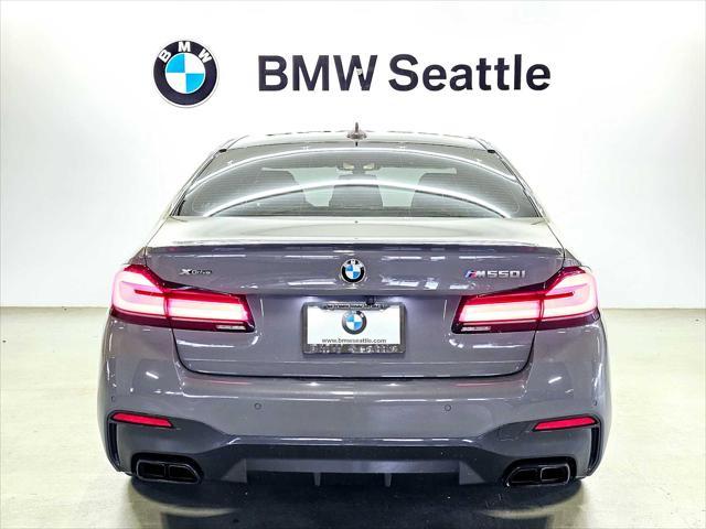 used 2022 BMW M550 car, priced at $61,888