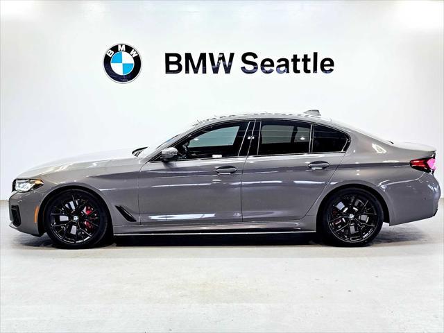 used 2022 BMW M550 car, priced at $61,888