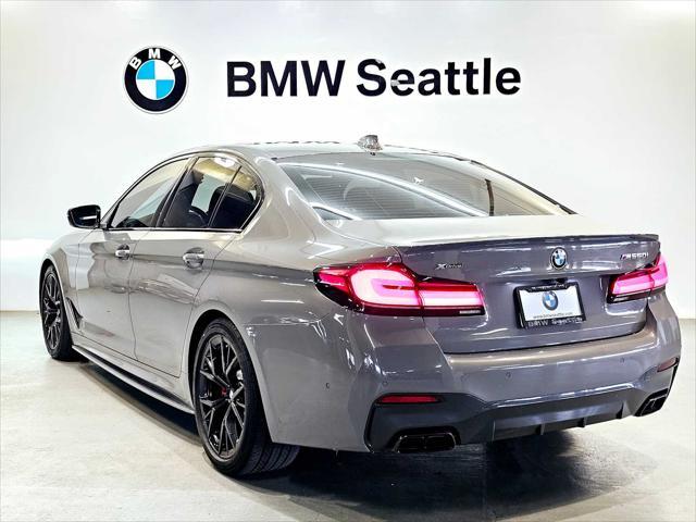 used 2022 BMW M550 car, priced at $61,888