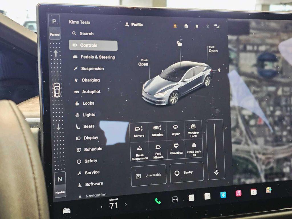 used 2021 Tesla Model S car, priced at $39,888