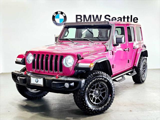 used 2021 Jeep Wrangler Unlimited car, priced at $43,999