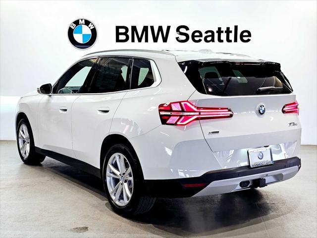 new 2025 BMW X3 car, priced at $55,835