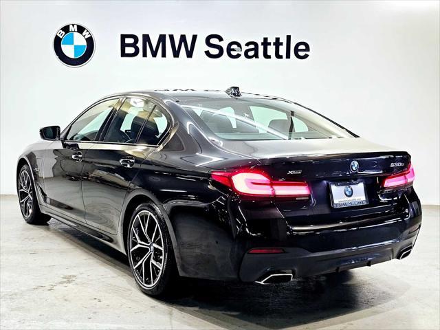 used 2022 BMW 530e car, priced at $43,999