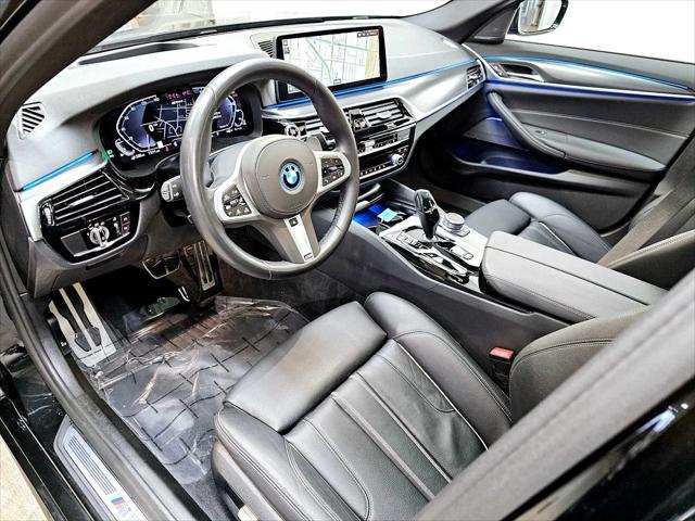 used 2022 BMW 530e car, priced at $43,999