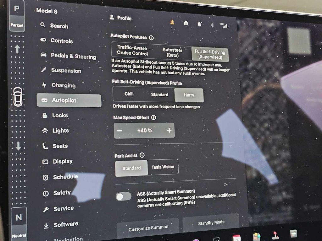 used 2021 Tesla Model S car, priced at $49,888