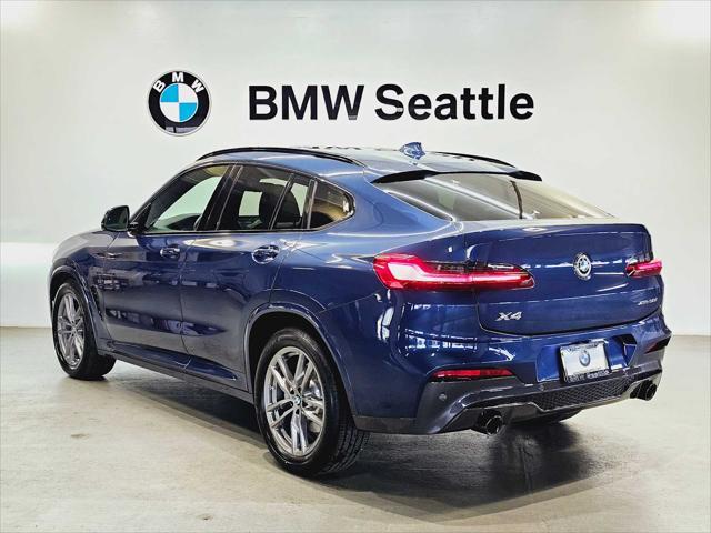 used 2021 BMW X4 car, priced at $38,888