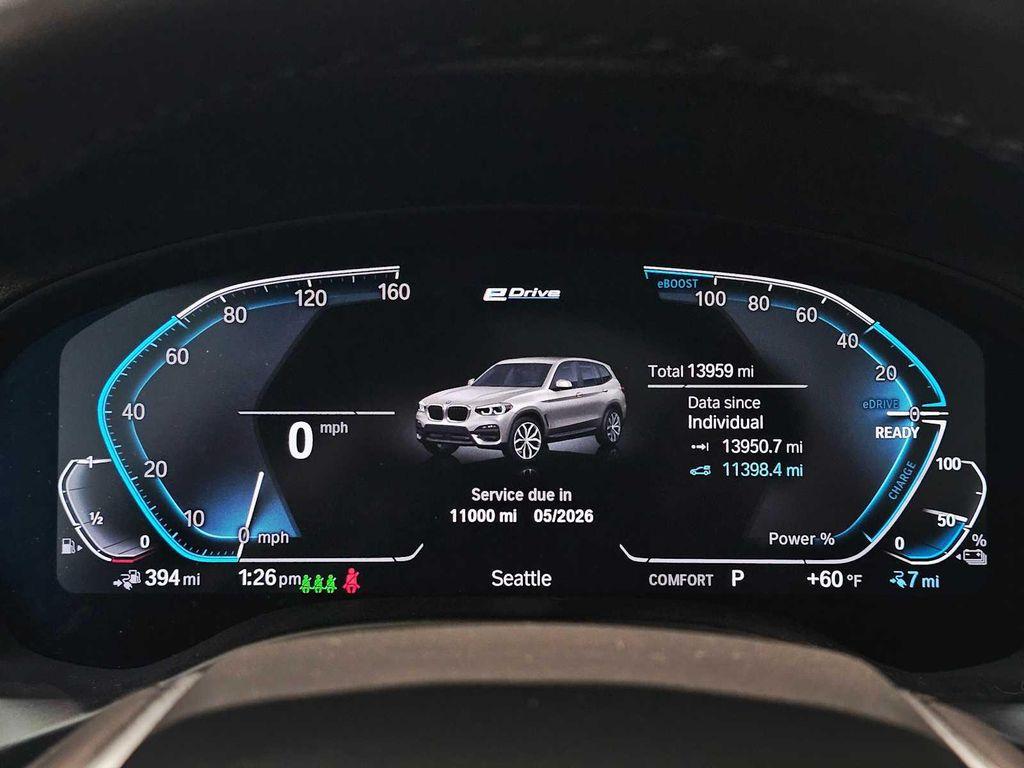 used 2021 BMW X3 PHEV car, priced at $34,999
