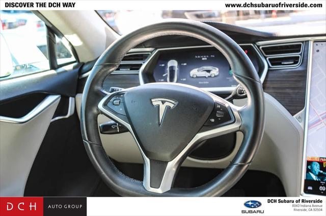 used 2014 Tesla Model S car, priced at $19,199