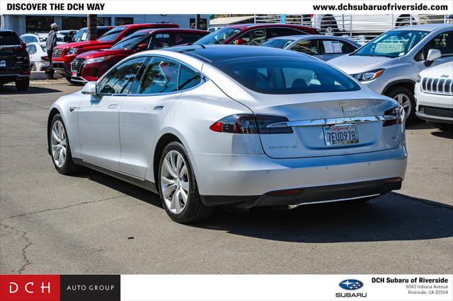 used 2014 Tesla Model S car, priced at $19,199