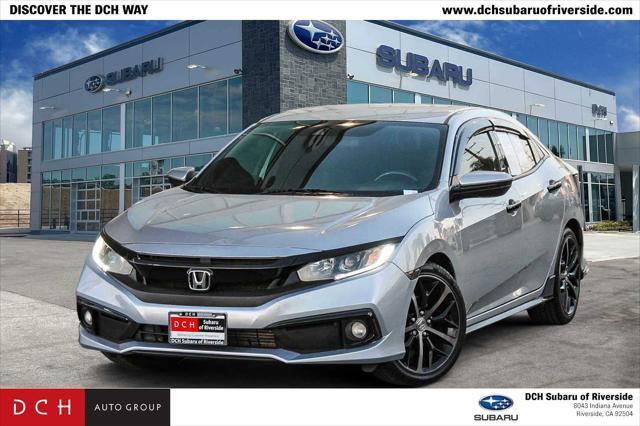 used 2020 Honda Civic car, priced at $17,495