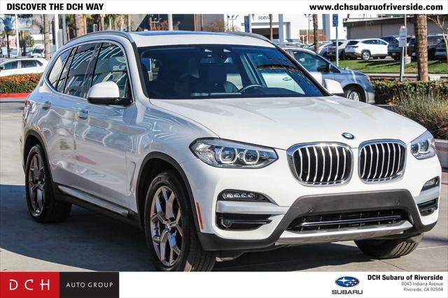 used 2021 BMW X3 car, priced at $27,135