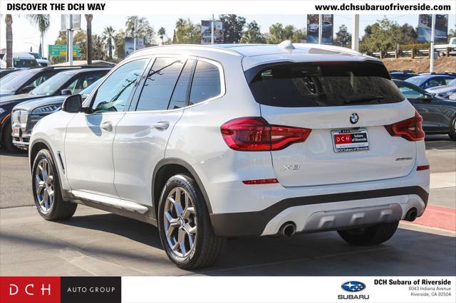 used 2021 BMW X3 car, priced at $27,135