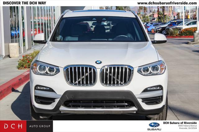 used 2021 BMW X3 car, priced at $27,135