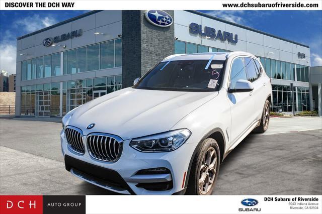 used 2021 BMW X3 car, priced at $27,135