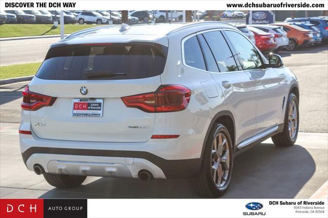 used 2021 BMW X3 car, priced at $27,135