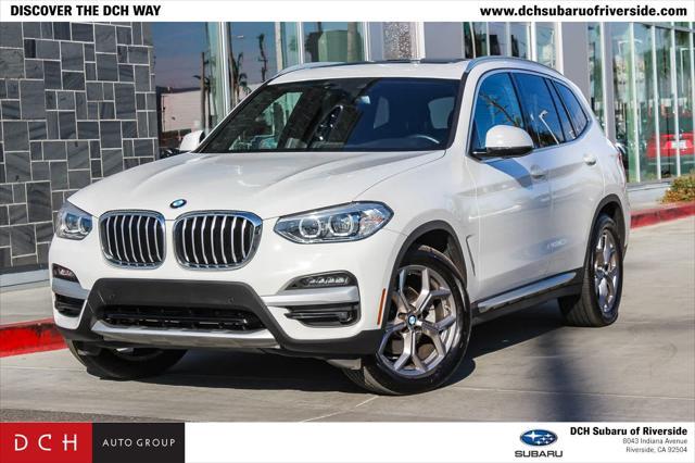 used 2021 BMW X3 car, priced at $27,135