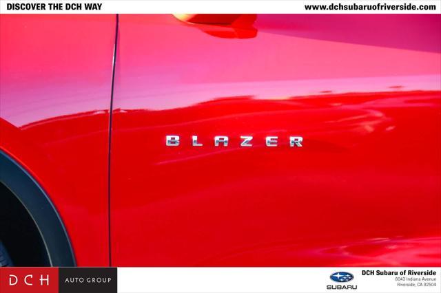 used 2021 Chevrolet Blazer car, priced at $24,455