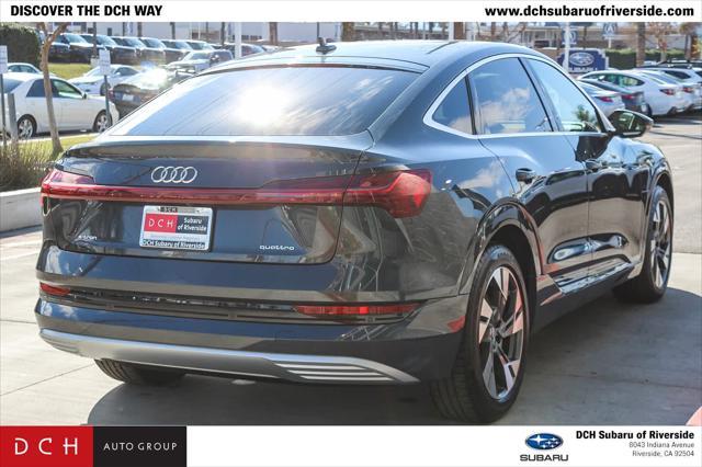 used 2020 Audi e-tron Sportback car, priced at $29,994