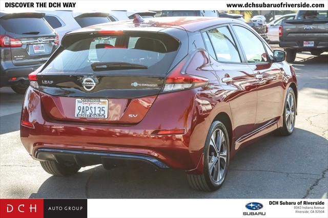 used 2022 Nissan Leaf car, priced at $17,548