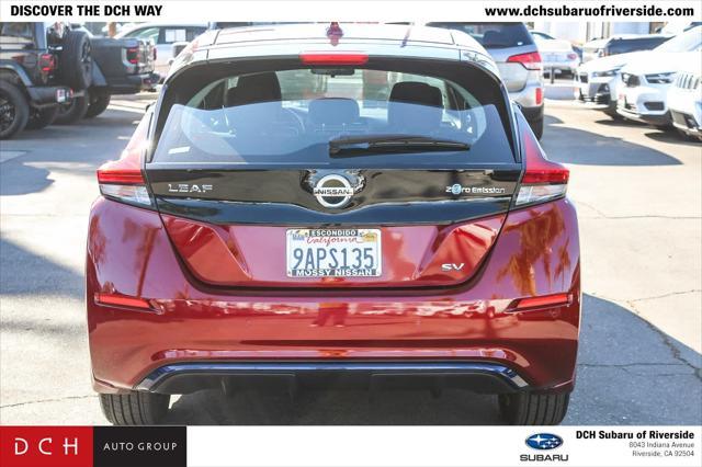 used 2022 Nissan Leaf car, priced at $17,548