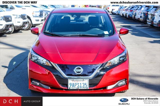 used 2022 Nissan Leaf car, priced at $17,548