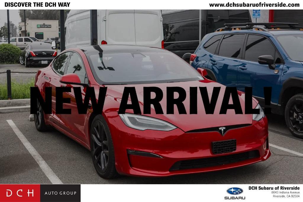 used 2021 Tesla Model S car, priced at $72,599
