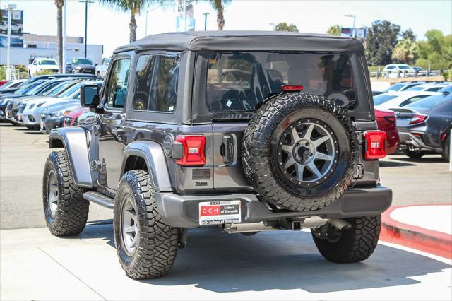 used 2021 Jeep Wrangler car, priced at $31,495